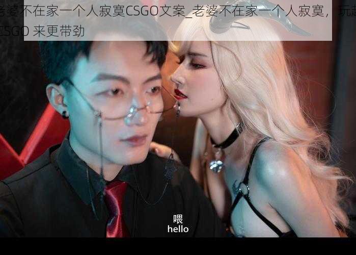 老婆不在家一个人寂寞CSGO文案_老婆不在家一个人寂寞，玩起 CSGO 来更带劲