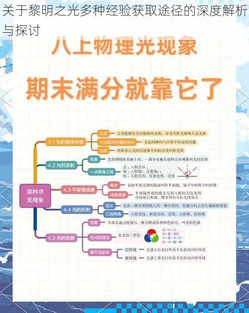 关于黎明之光多种经验获取途径的深度解析与探讨