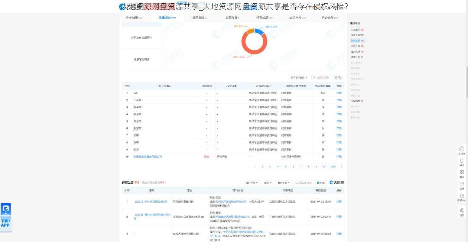 大地资源网盘资源共享_大地资源网盘资源共享是否存在侵权风险？