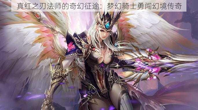 真红之刃法师的奇幻征途：梦幻骑士勇闯幻境传奇